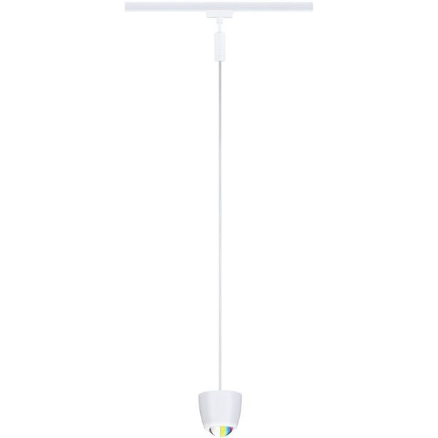 LED-riippuvalaisin Paulmann URail Smart Home Zigbee 3.0 Tyros, 200lm, 4.5W, RGBW+, himmennettävä, 230V