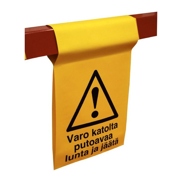 Varoituslippu kiinteistöpuomiin