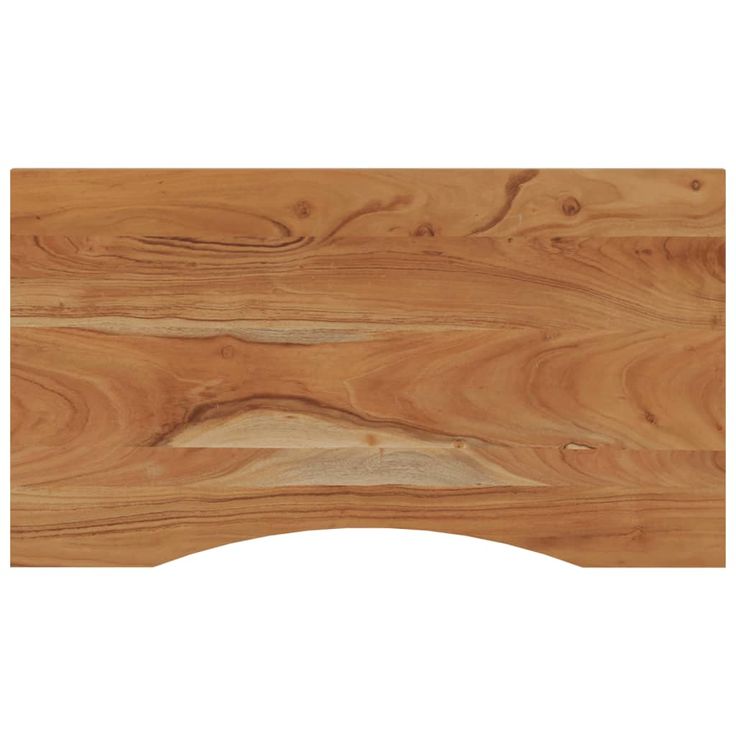 Työpöydän pöytälevy 100x50x2,5 cm suorakaide täysi akasiapuu (70164)