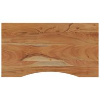 Työpöydän pöytälevy 90x50x2,5 cm suorakaide täysi akasiapuu (70163)