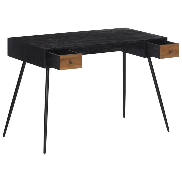 Työpöytä 117x56,5x75 cm kierrätetty täystiikki (58528)