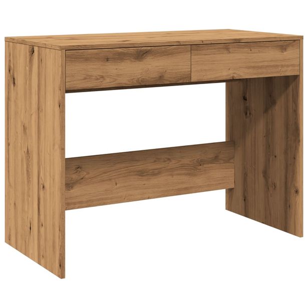 Työpöytä artesaani tammi 101x50x76,5 cm tekninen puu (56765)
