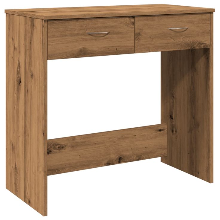 Työpöytä artesaani tammi 80x40x75 cm lastulevy (55993)