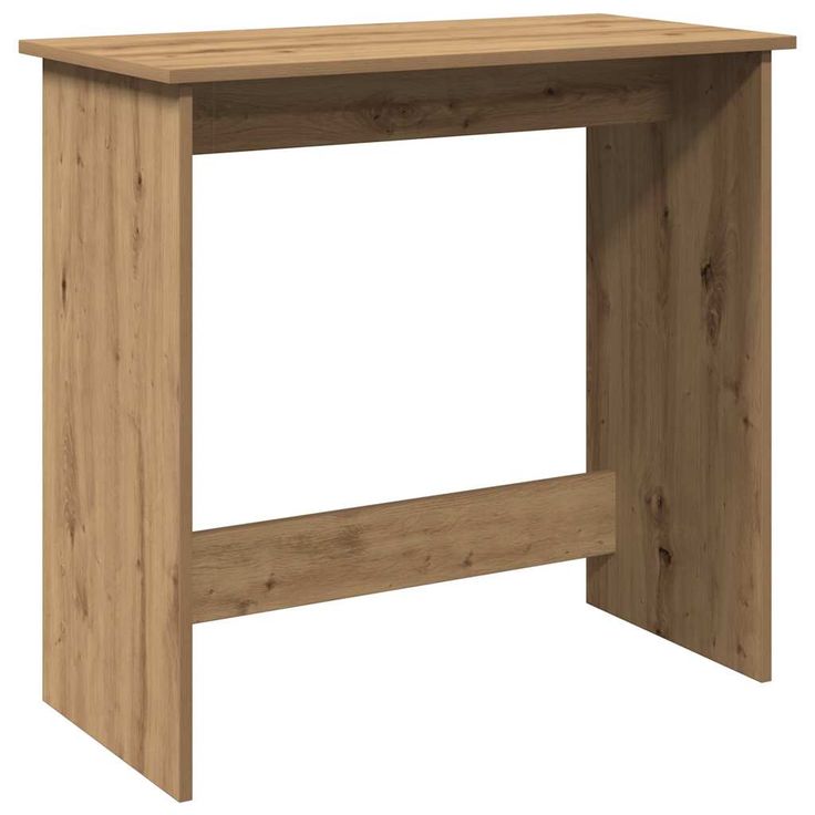 Työpöytä artesaani tammi 80x40x75 cm tekninen puu (60462)