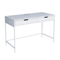 Työpöytä Linento Furniture Duru, valkoinen
