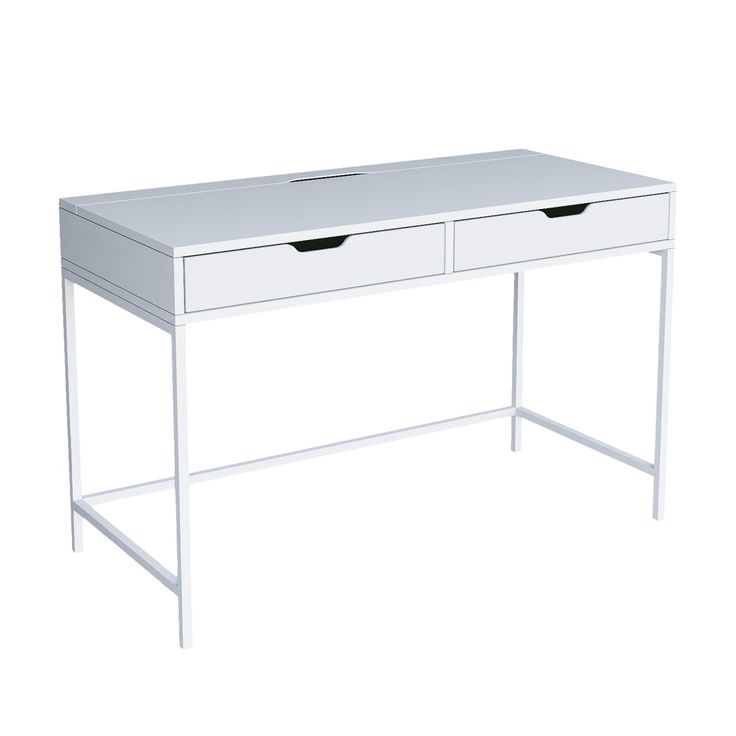 Työpöytä Linento Furniture Duru, valkoinen