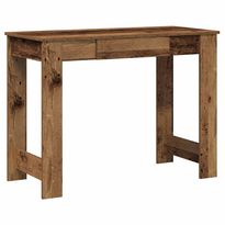 Työpöytä vanhaa puuta 100x45x75 cm suunniteltu puu (60434)