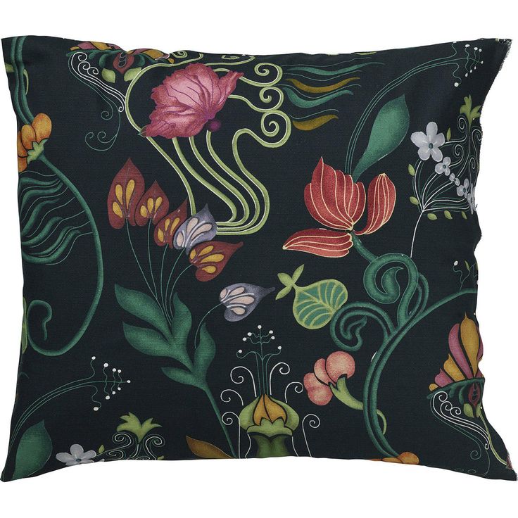 Tyynynpäällinen Svanefors José, 45x45cm, musta
