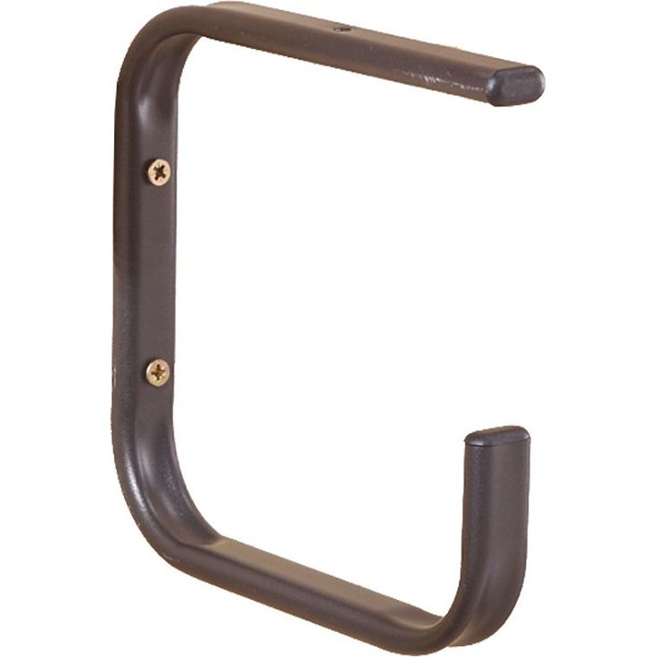 U-koukku Pisla, 200x200mm, musta