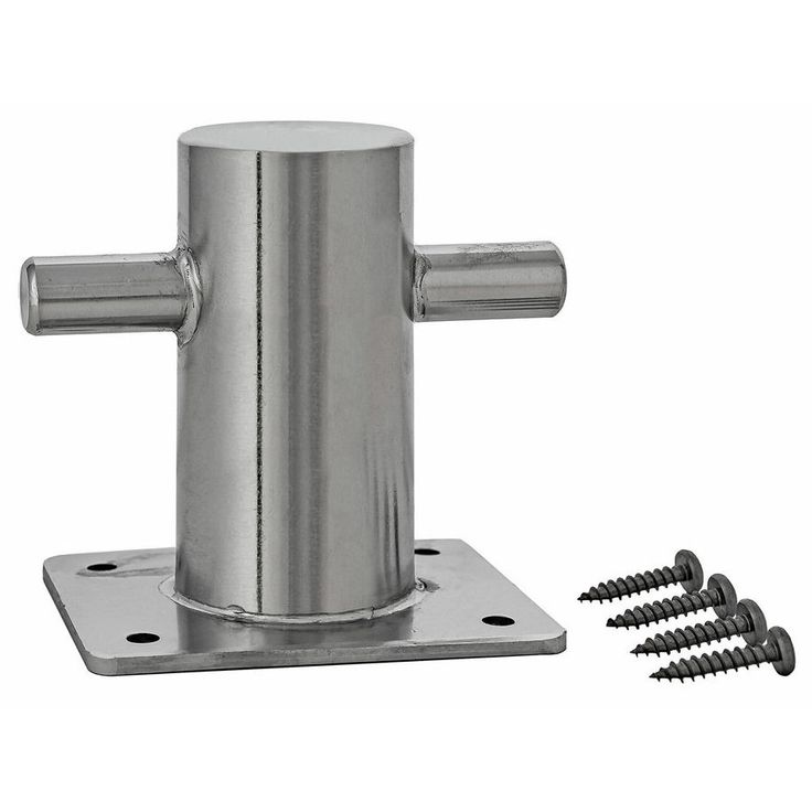 Ristipollari Inora, 125mm, ruostumaton teräs