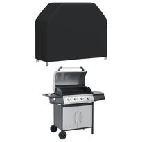 Ulkogrillin suojus 140x58x106 cm musta 420D Oxford (59676)