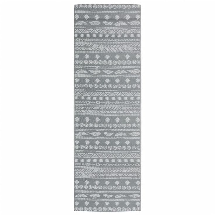 Ulkomatto harmaa 80x250 cm PP (16969)