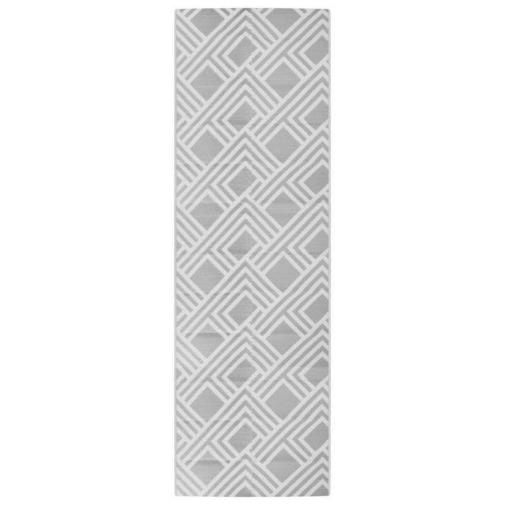 Ulkomatto harmaa 80x250 cm PP (68565)
