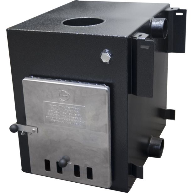 Ulkopuolinen kamina Kirami Cube, 35kW