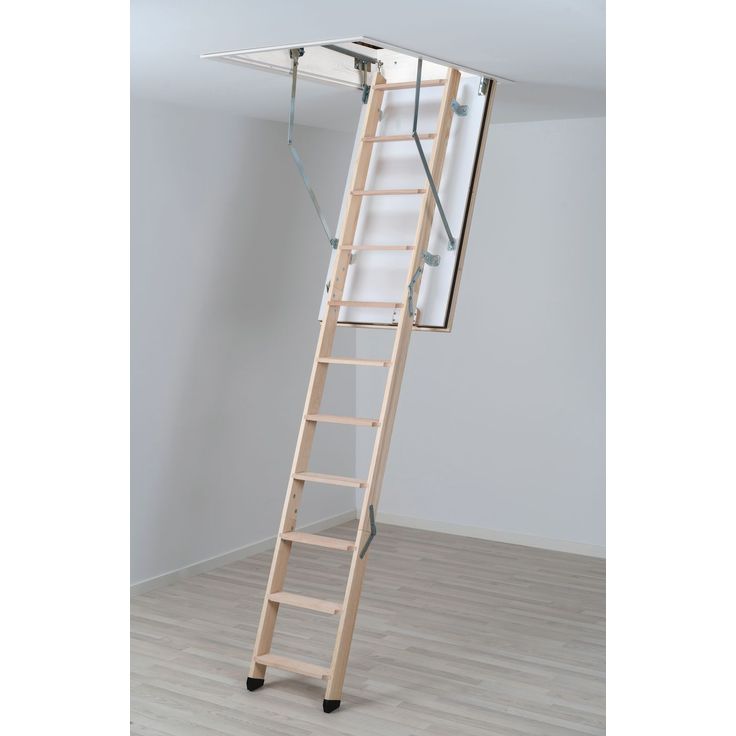 Ullakkoportaat Dolle REI45 Låsa, 550x1150mm kattoaukkoon, paloturvallinen