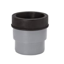 Viemärin WC-suorayhde, lyhyt 110, harmaa