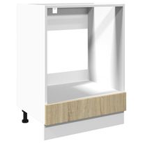 Uunikaappi Sonoma-tammi 60x46x81,5 cm lastulevy (49617)