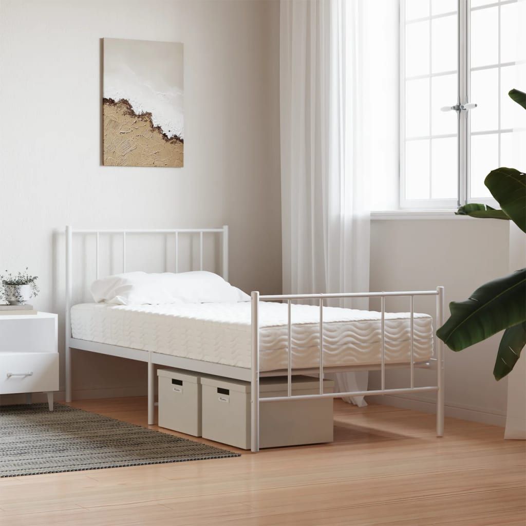 Vaahtomuovipatja valkoinen 90x200 cm kovuus H2 H3 (56341)