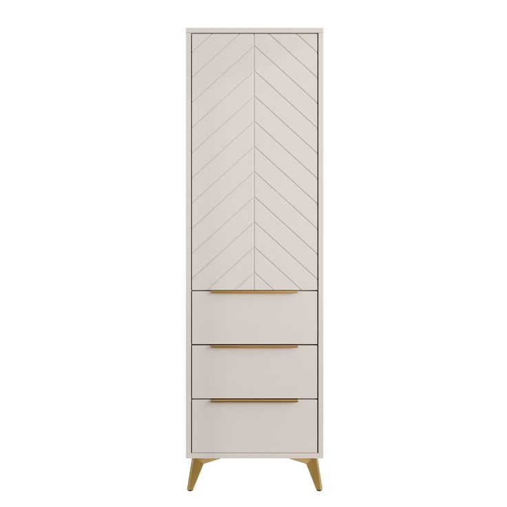 Vaatekaappi 1D3SZ XYLIX, beige (0636)