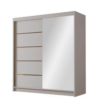 Vaatekaappi BALI 180 III, beige (1756), Verkkokaupan poistotuote