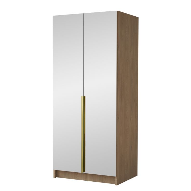 Vaatekaappi BONO III, beige/kulta (0246)