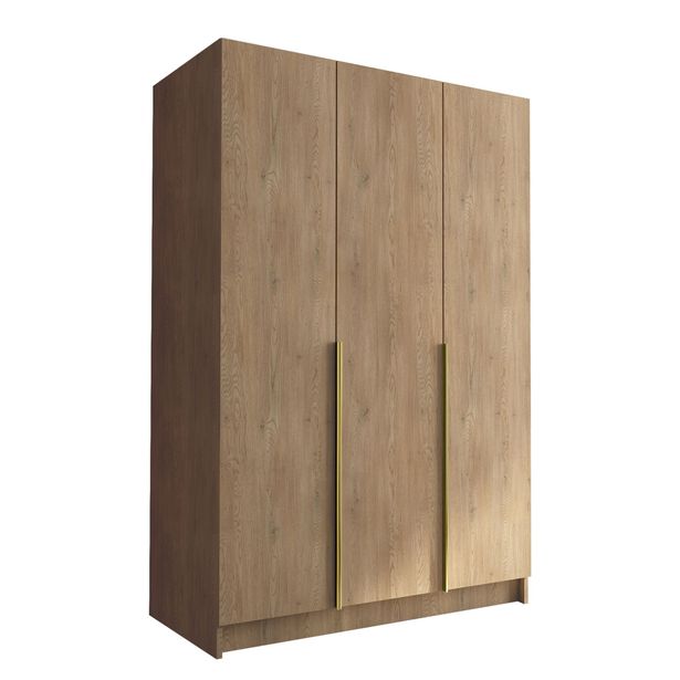 Vaatekaappi CALIA I, beige/kulta (0260)