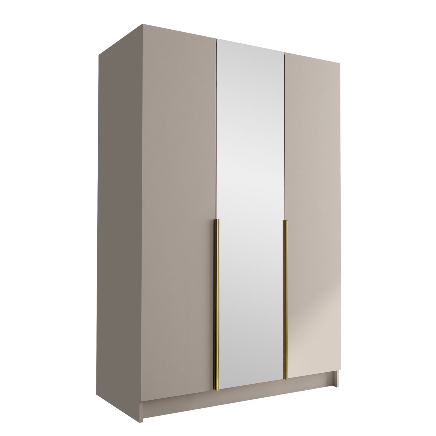 Vaatekaappi CALIA II, harmaa/kulta (2270)