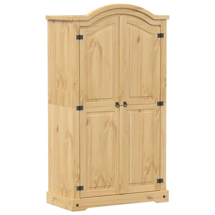Vaatekaappi Corona 102x52x186 cm täysi mänty (12154)