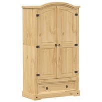 Vaatekaappi Corona 102x52x186 cm täysi mänty (12156)