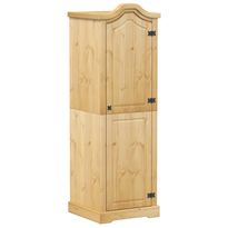 Vaatekaappi Corona 55x52x170 cm täysi mänty (02764)