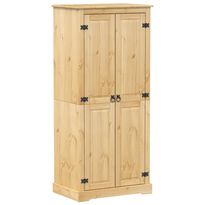 Vaatekaappi Corona 76x50x170 cm täysi mänty (02769)
