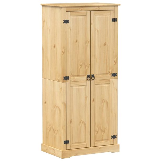 Vaatekaappi Corona 76x50x170 cm täysi mänty (02769)
