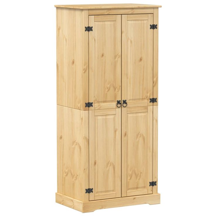 Vaatekaappi Corona 76x50x170 cm täysi mänty (02769)