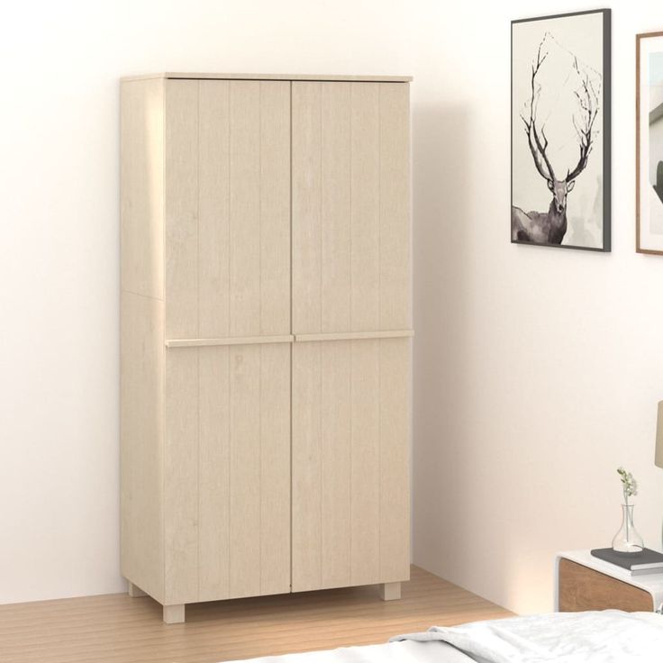 Vaatekaappi Hamar 89x50x180 cm mänty hunajanruskea