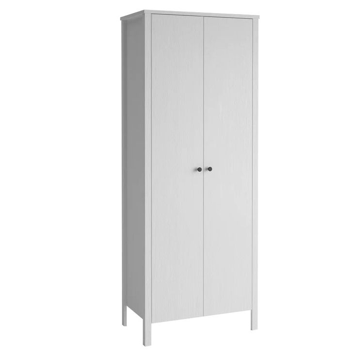 Vaatekaappi Linento Furniture FRN-10040, valkoinen