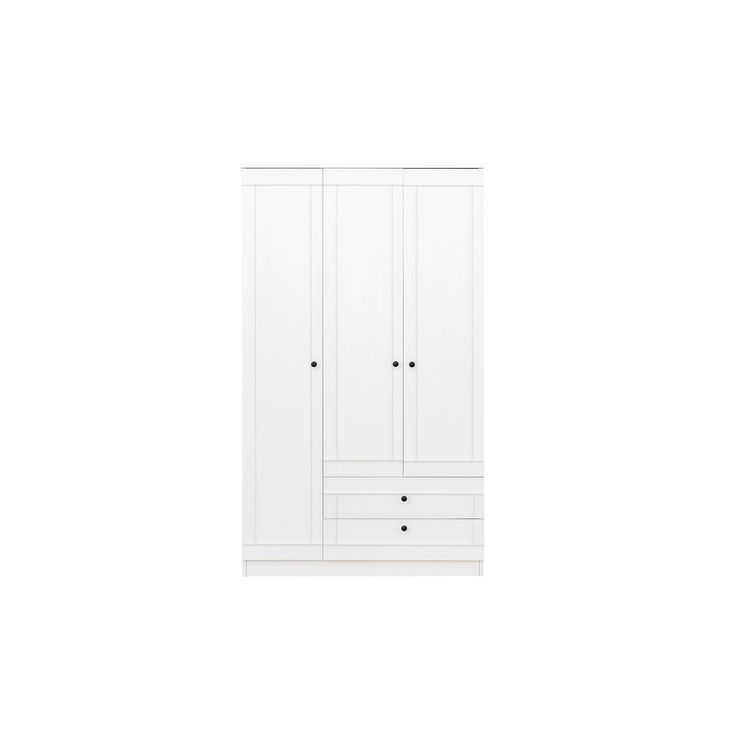 Vaatekaappi Linento Furniture Lia 32 210, valkoinen