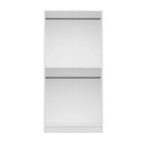 Vaatekaappi Linento Furniture Minar Kale - 5029, valkoinen