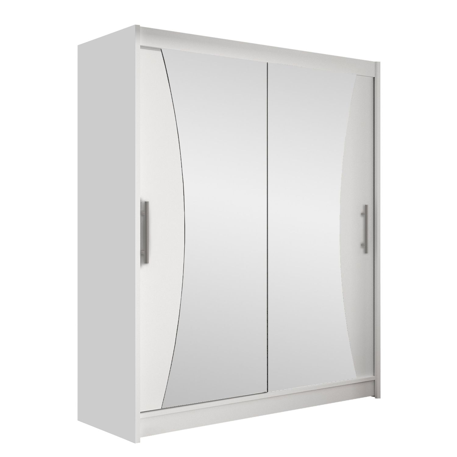 Vaatekaappi WESTA / PRESTO IX, valkoinen (8267)