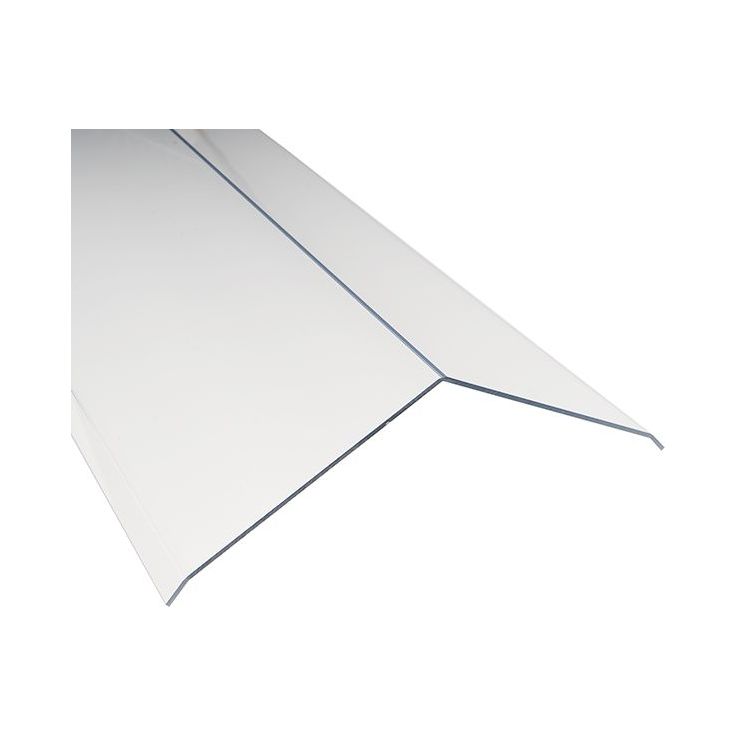 Valokatteen harjamuovi Keraplast 3050x125+125 mm PC kirkas