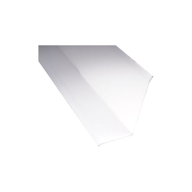 Valokatteen sivuliitäntäprofiili Keraplast 2050x125+75 mm PC opaali