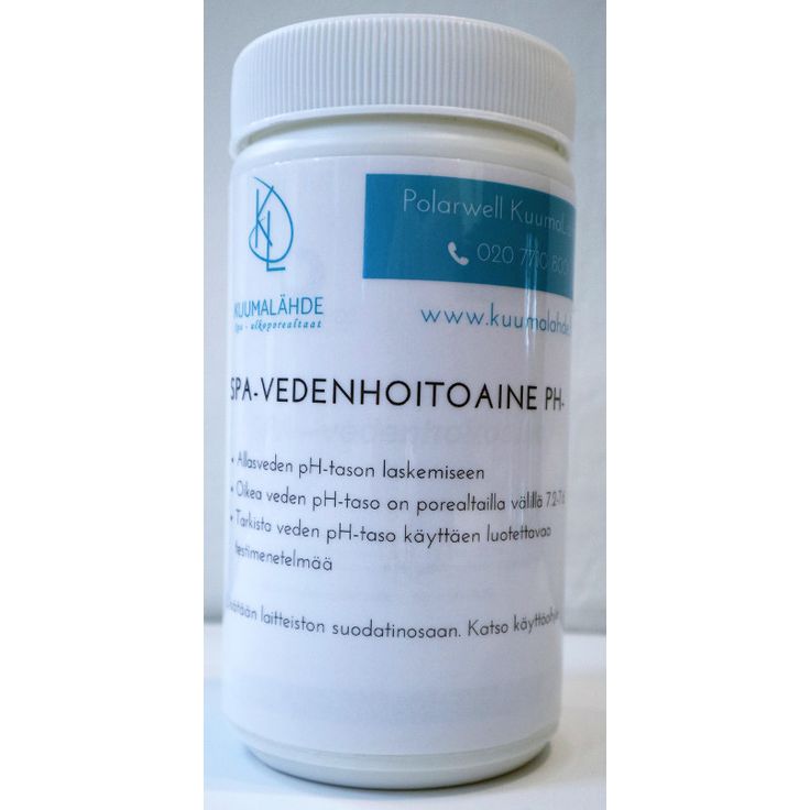 Vedenhoitoaine SPA, PH+, 1kg