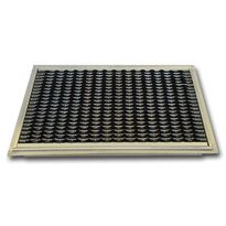 Kura-allas Kuris, 500x800mm, Apollo-kumialumiinimatolla, musta, Verkkokaupan poistotuote