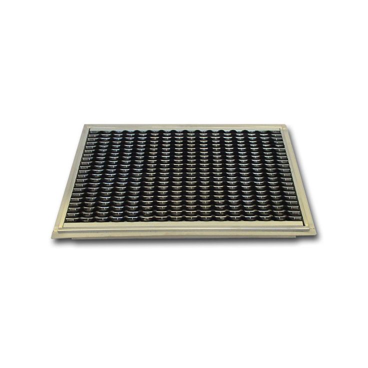 Kura-allas Kuris, 500x800mm, Apollo-kumialumiinimatolla, musta, Verkkokaupan poistotuote