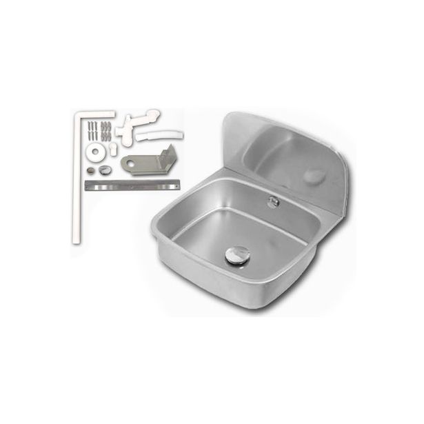 Pesuallas Vemta Sipa SPA-R1, 465x415x145mm, rst, taustalevy, vesilukko