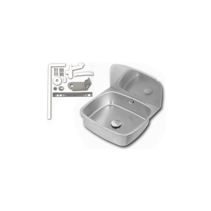 Pesuallas Vemta Sipa SPA-R1, 465x415x145mm, rst, taustalevy, vesilukko