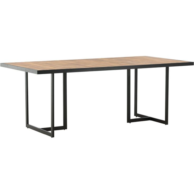 Ruokapöytä Venture Home Khung, 200x100cm, akaasia