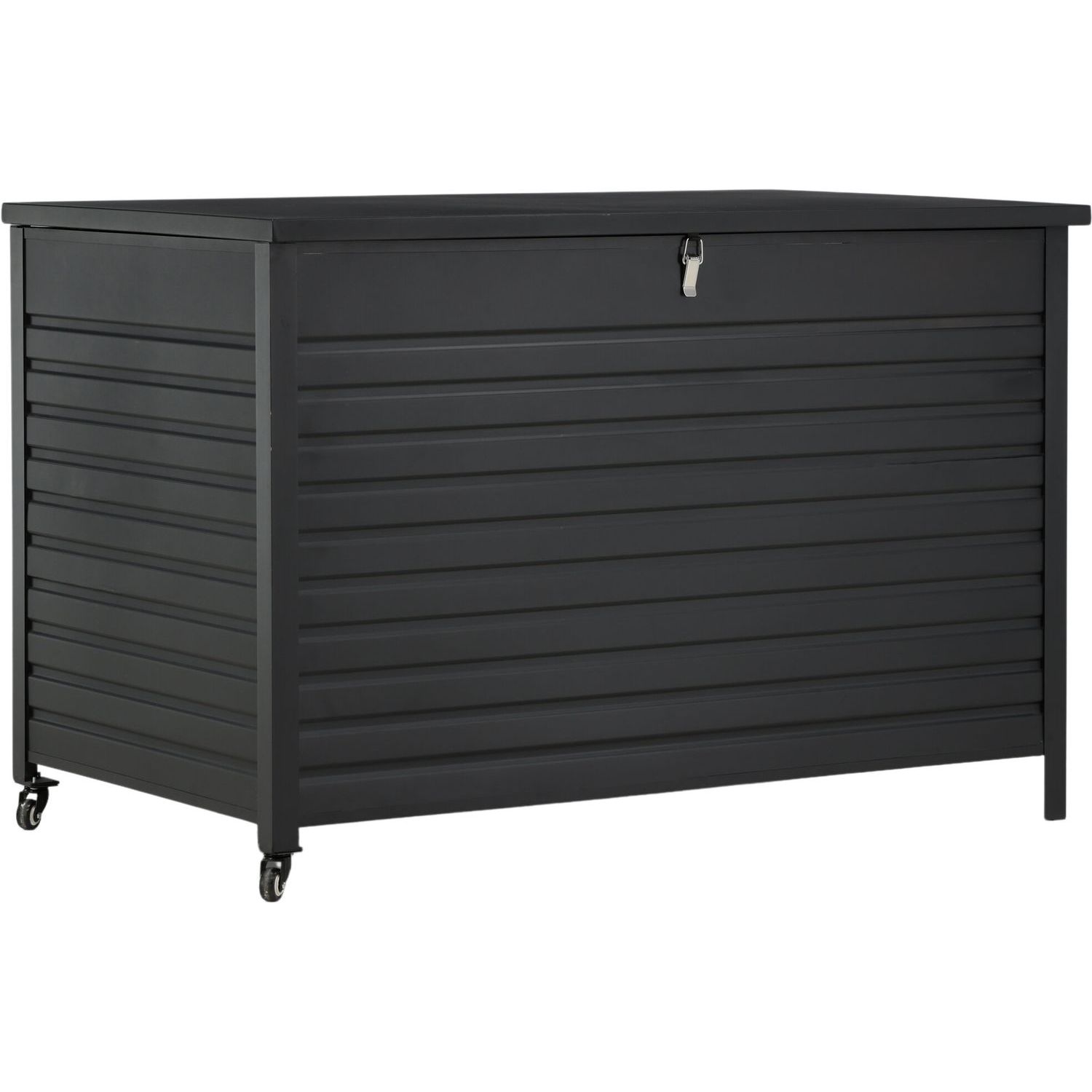 Pehmustelaatikko Venture Home Tiana, 150x100cm, musta