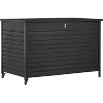 Pehmustelaatikko Venture Home Tiana, 150x100cm, musta