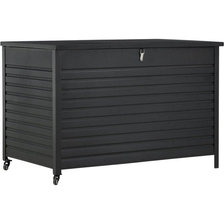 Pehmustelaatikko Venture Home Tiana, 150x100cm, musta
