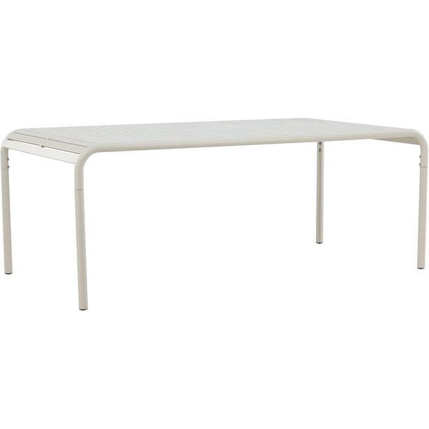 Ruokapöytä Venture Home Borneo, 200x100cm, beige
